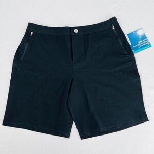 Coolibar Women's Schooner Boardshorts UPF 50+ Size 14 Black New With Tags